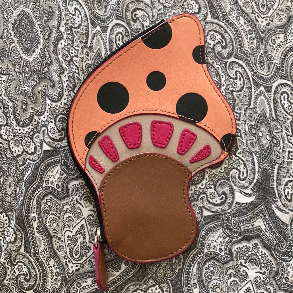 Coach mushroom coin purse